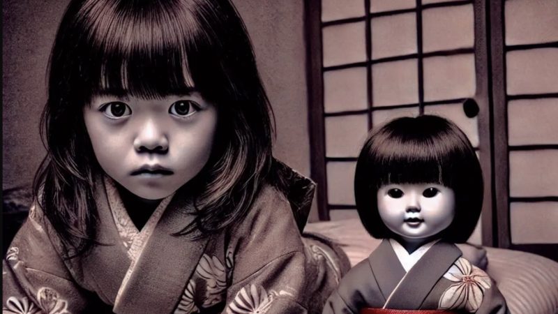 Povestea misterioasei păpuși japoneze Okiku. Când a început să-i crească părul, oamenii au dus-o la templu