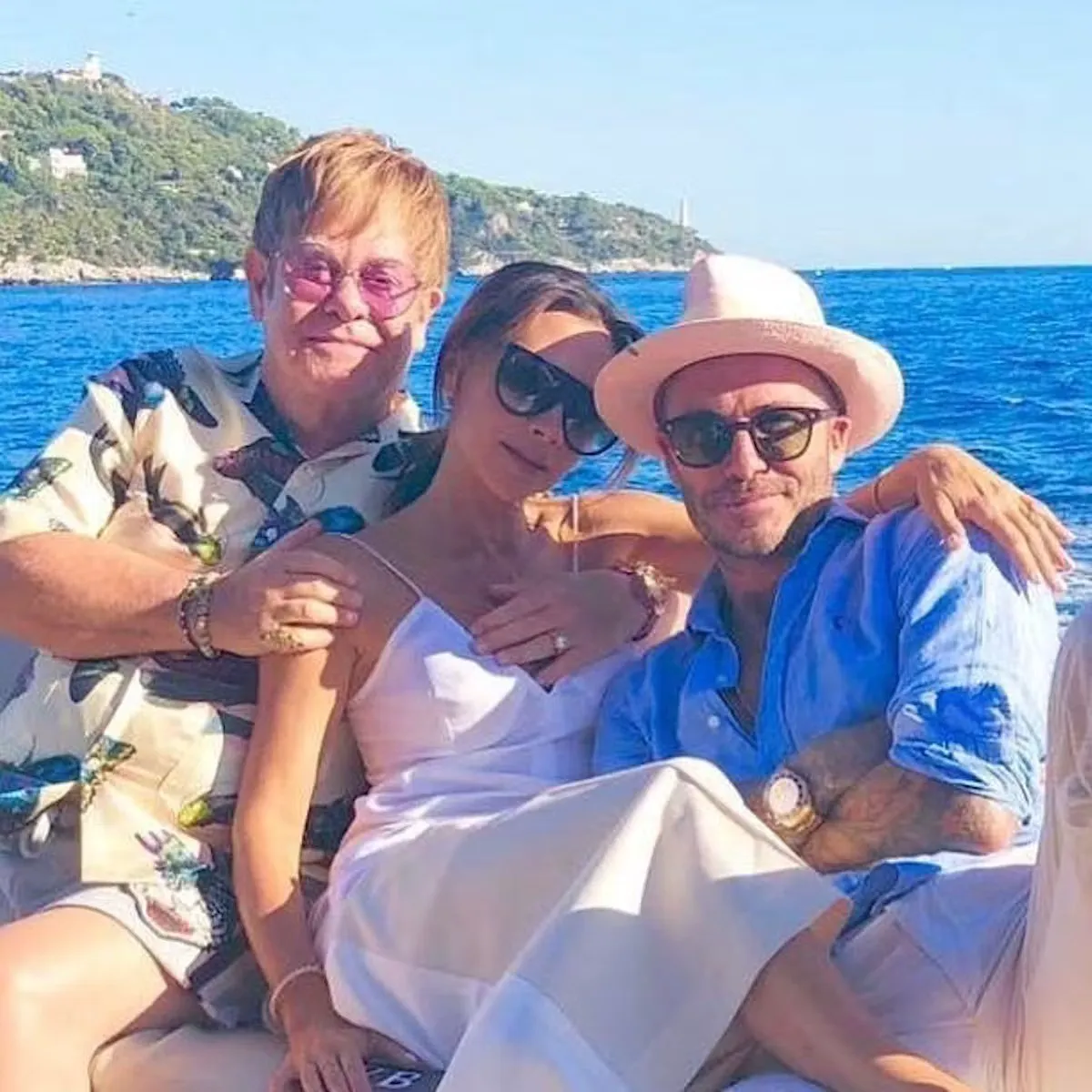 Elton John intervine în scandalul din familia Beckham. Și-a pus în aplicare strategia. Foto
