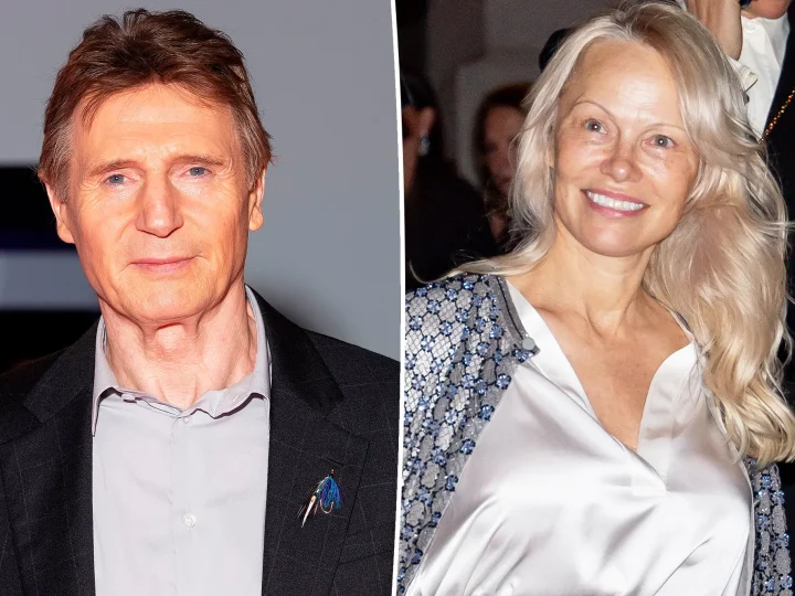 La 16 ani de la moartea tragică a soției, Liam Neeson a pus ochii pe Pamela Anderson: „Sunt îndrăgostit nebunește de ea”
