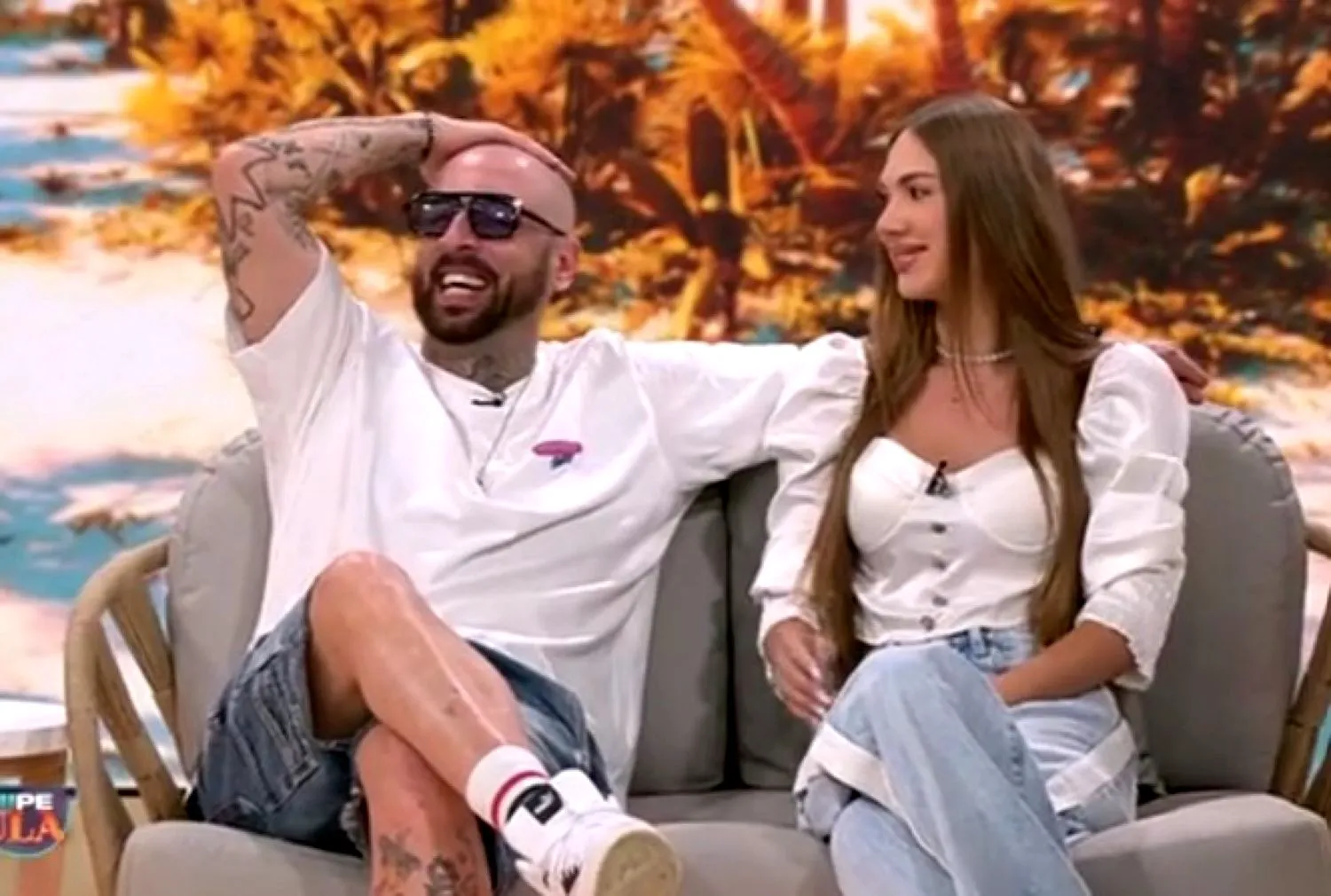 Insula iubirii, sub ochii vedetelor. În premieră într-un platou de televiziune, CRBL și Olga, și-au spus povestea