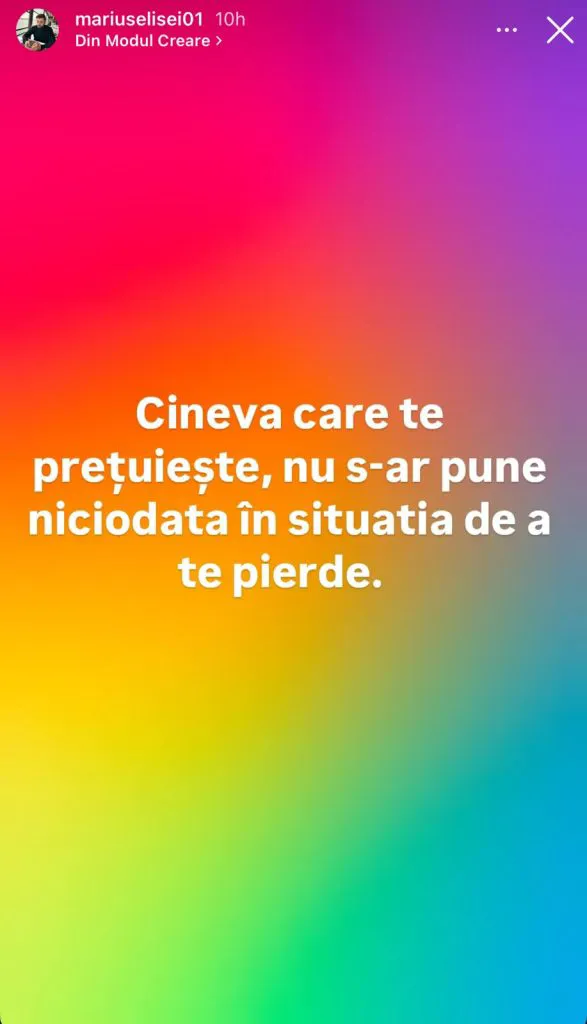Marius Elisei, fostul soț al Oanei Roman, a dat-o în bară și cu medicinista. I-a transmis și un mesaj public