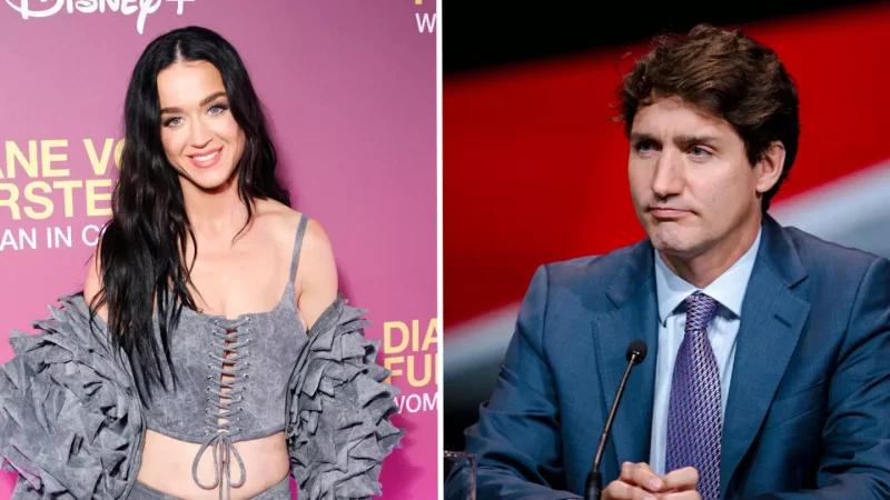 Ultimul cancan american: Katy Perry, început de relație cu fostul premier al Canadei, Justin Trudeau