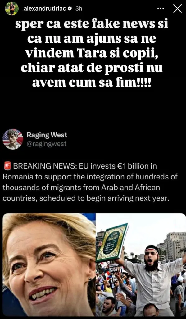 Fiul lui Ion Țiriac face primul pas în politică. Spune că actuala guvernare e în război cu extratereștrii