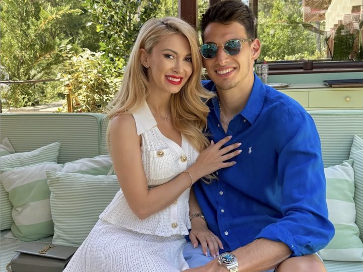 Andreea Bălan și Victor Cornea, întâlnire tulburătoare cu actorul Adam Sandler la Lacul Como