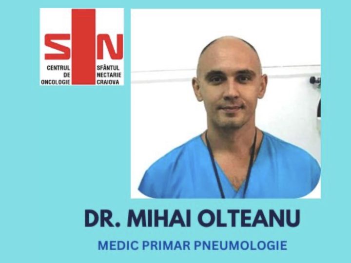 Dr. Mihai Olteanu, medicul care salvează pacienți care se luptă cu cancerului pulmonar