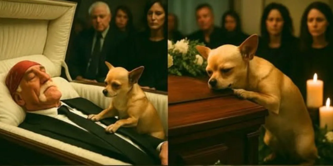 Keanu Reeves a adoptat câinele loial al lui Hulk Hogan. Animalul s-a despărțit de stăpânul său într-un mod sfâșietor