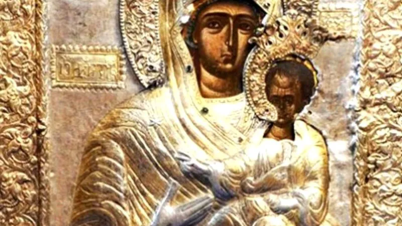 Icoana făcătoare de minuni a Maicii Domnului, veche de 600 de ani,  în pelerinaj la Biserica Sfântul Gheorghe-Nou