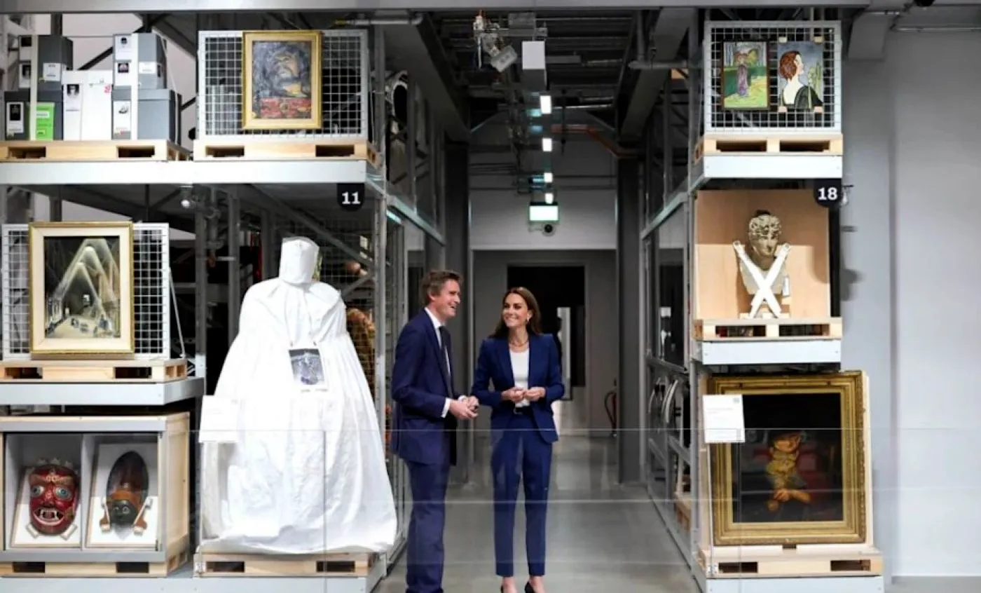 Prințesa Kate, mândră de mini-expoziția pe care a deschis-o la Londra. „Obiectele pot spune o poveste”