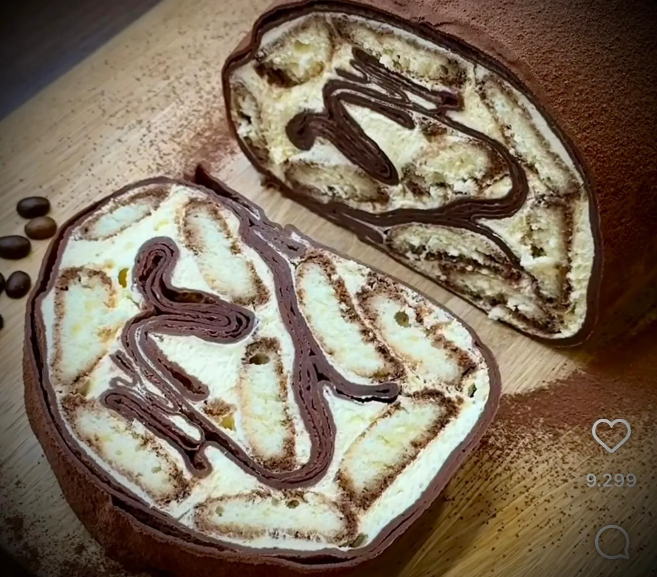 Ruladă tiramisu cu clătite – desert fără coacere pentru iubitorii de cafea