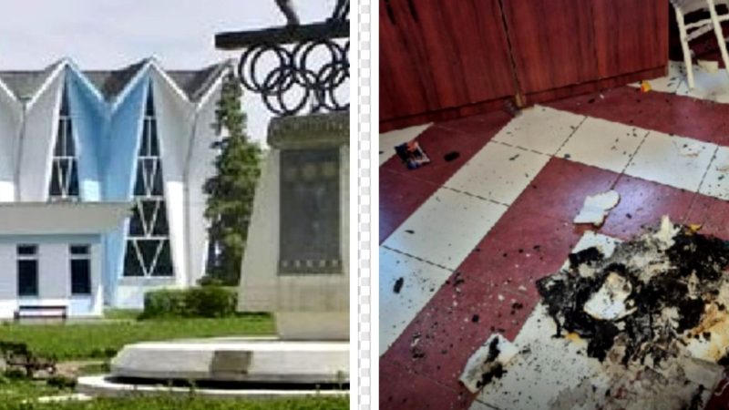Bărbatul care a vandalizat sala de gimnastică Nadia Comăneci din Onești era drogat. A spus tot Poliției