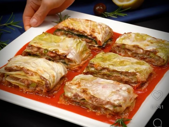 Uitați de sarmalele clasice, cele împăturite sunt noul trend pe internet