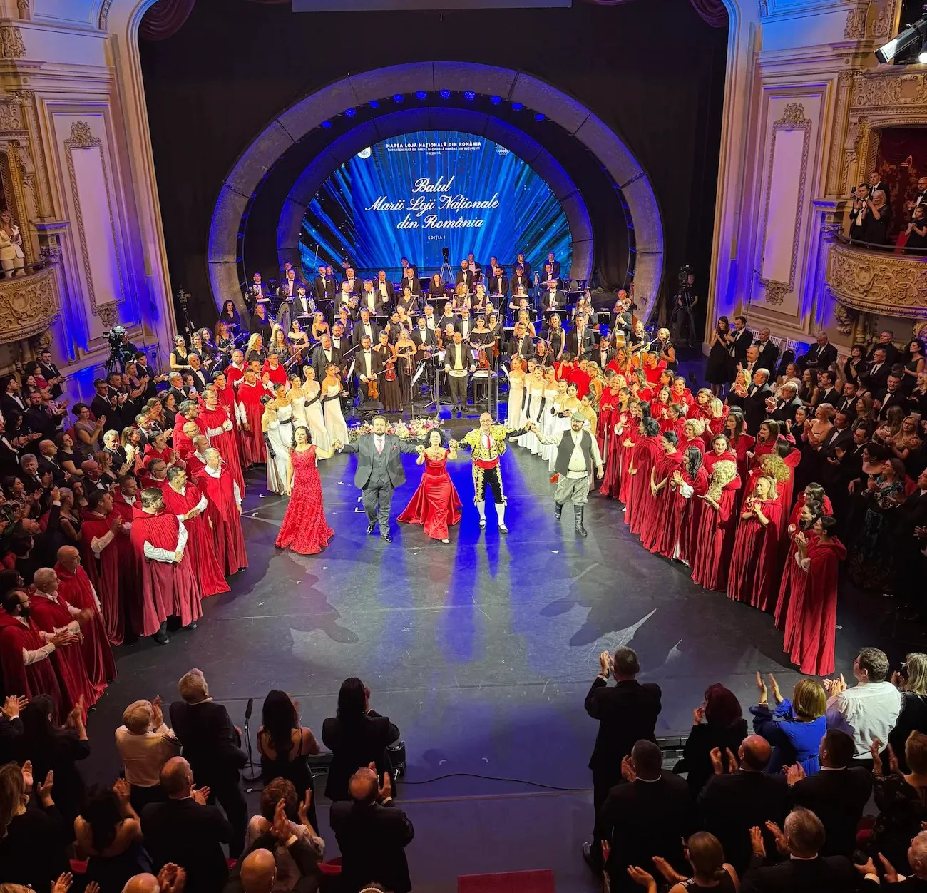 Spectacol de excepție la Opera Română. Marea Lojă Națională a marcat 145 de ani de existență