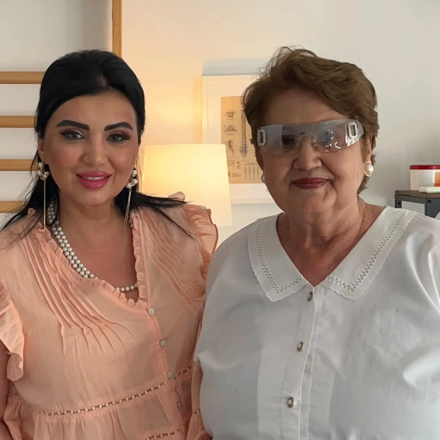Adriana Bahmuțeanu și mama ei Petruta Toma