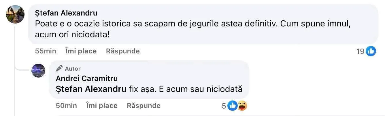 Andrei Caramitru, derapaj grav la adresa AUR și a lui Călin Georgescu: „Așa încep crimele pe criterii politice”