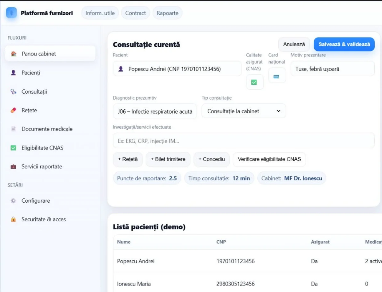 Ministrul Sănătății anunță că dispar rețele medicale scrise de mână. Când va fi disponibilă noua platformă digitală 