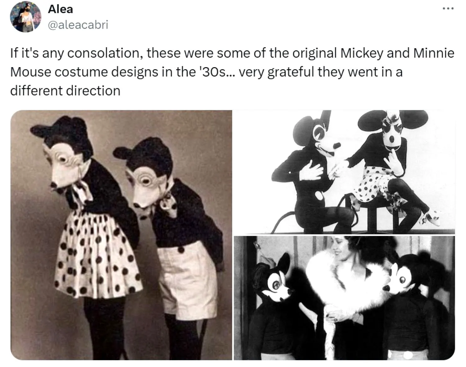 Șocant! Cum arătau celebrele personaje Mickey Mouse și Minnie acum 70 de ani