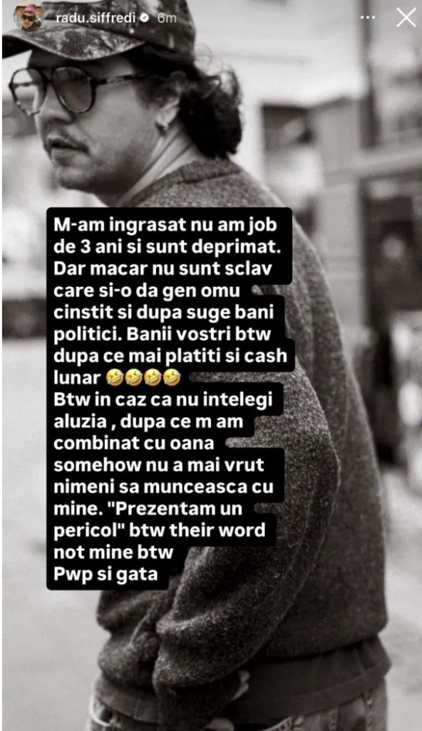 Cumnatul Deliei se face de râs! Se plânge că s-a îngrășat și e șomer din cauza celebrității Oanei Matache