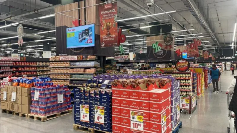 Magazinele Auchan, surprize pentru clienți: prețuri mai mici, peste 1.300 de oferte și premii