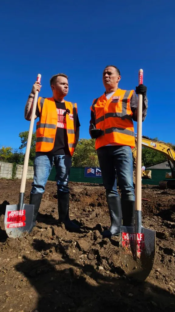 Codin Maticiuc si primarul Daniel Băluță
