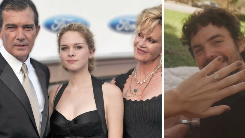 Melanie Griffith și Antonio Banderas i-au făcut fiicei Stella nuntă de vis. Actorul, surprins într-un moment emoționant