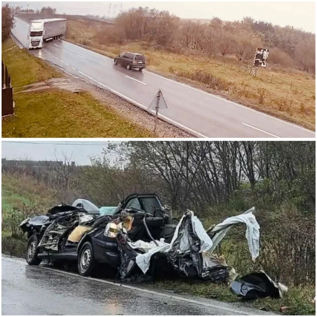 Preoții fac scut în jurul copiilor lor! Cine erau cei doi bărbați din mașina strivită de TIR, la Suceava – o nouă tragedie șochează România