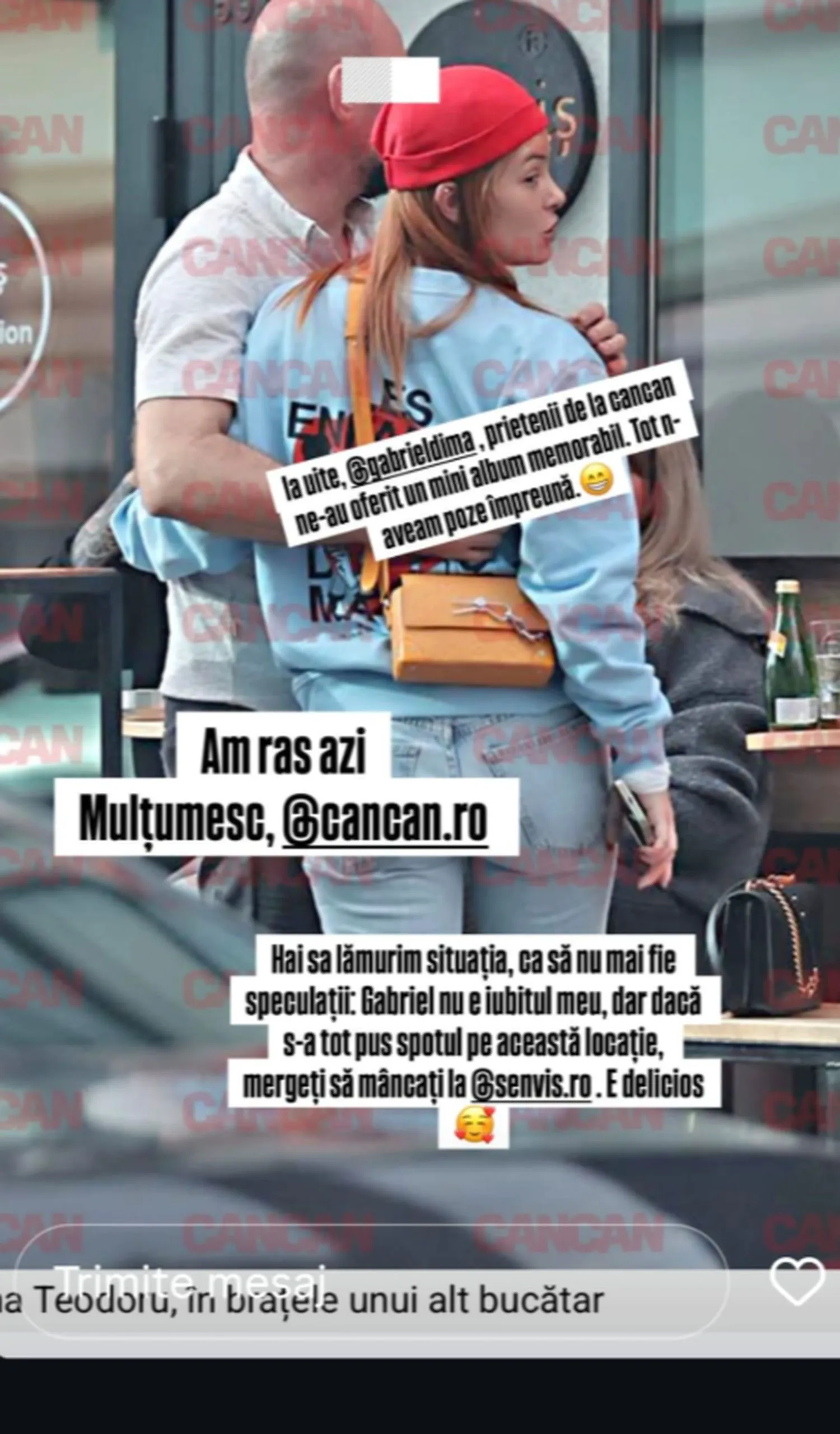 Doina Teodoru s-a învățat să mânânce cu ștaif culinar. Deja a vizitat localul unui prieten apropiat