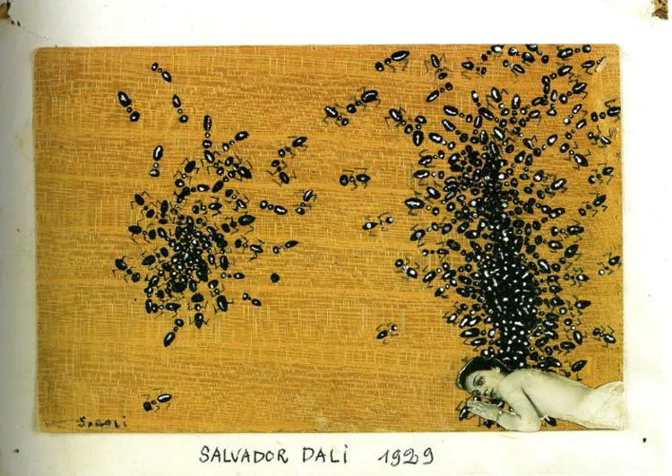 Pictura „The Ants” (1929) — Salvador Dalí