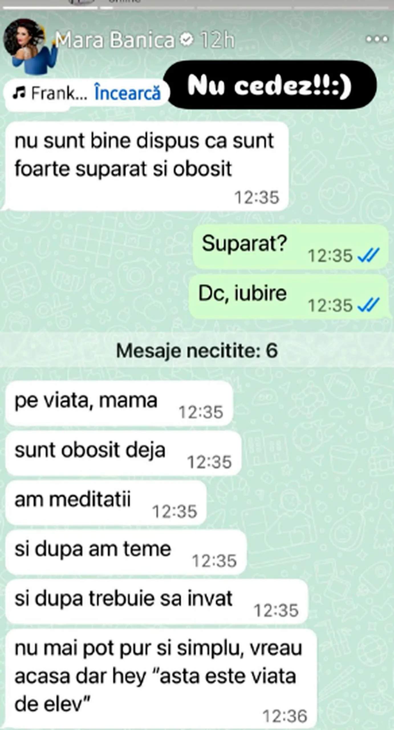 Fiul Marei Bănică strigă după ajutor. „Sunt supărat pe viață, mamă”. Ce s-a întâmplat cu adolescentul