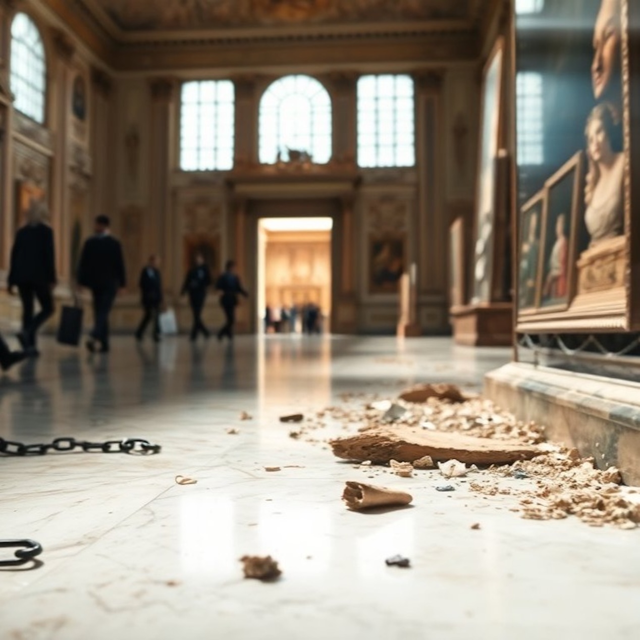 Arestare pe aeroportul din Paris. Unul din hoții de la Luvru voia să fugă din țară