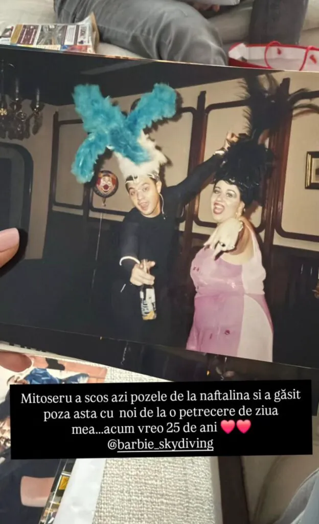 Cum petrecea Oana Roman la 25 de ani – cineva a scos poza „de la naftalină”