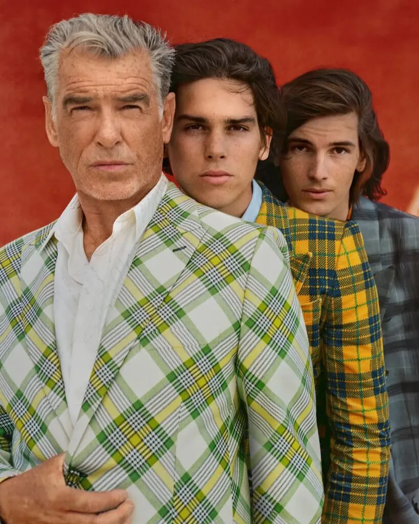 Gena s-a transmis. Băieții mai mici ai lui Pierce Brosnan sunt deja mari și au cariere promițătoare