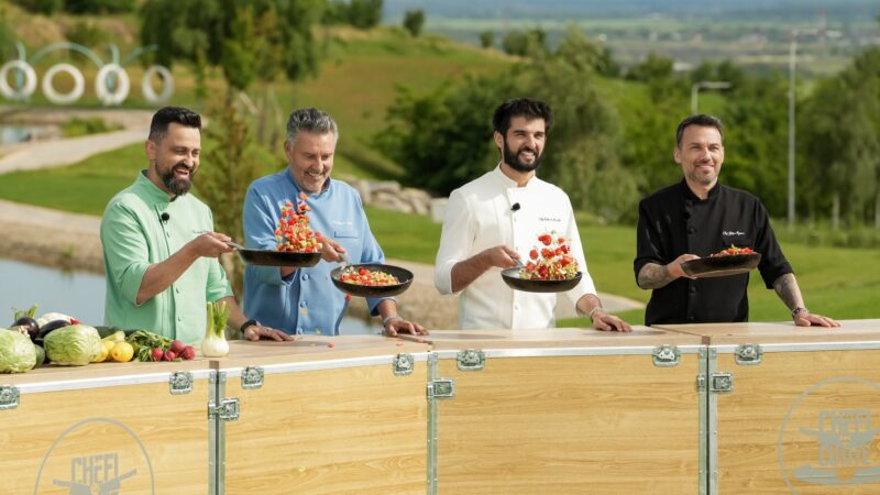Producția Chefi la cuțite a confirmat: „Vine în platou!”. E pregătit să primească „tigăi în cap”