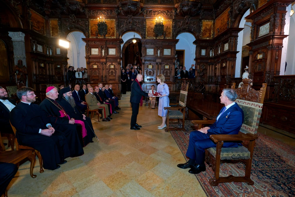 Familia Regala - Margareta și Radu Duda, premieri la Castelul Peleș