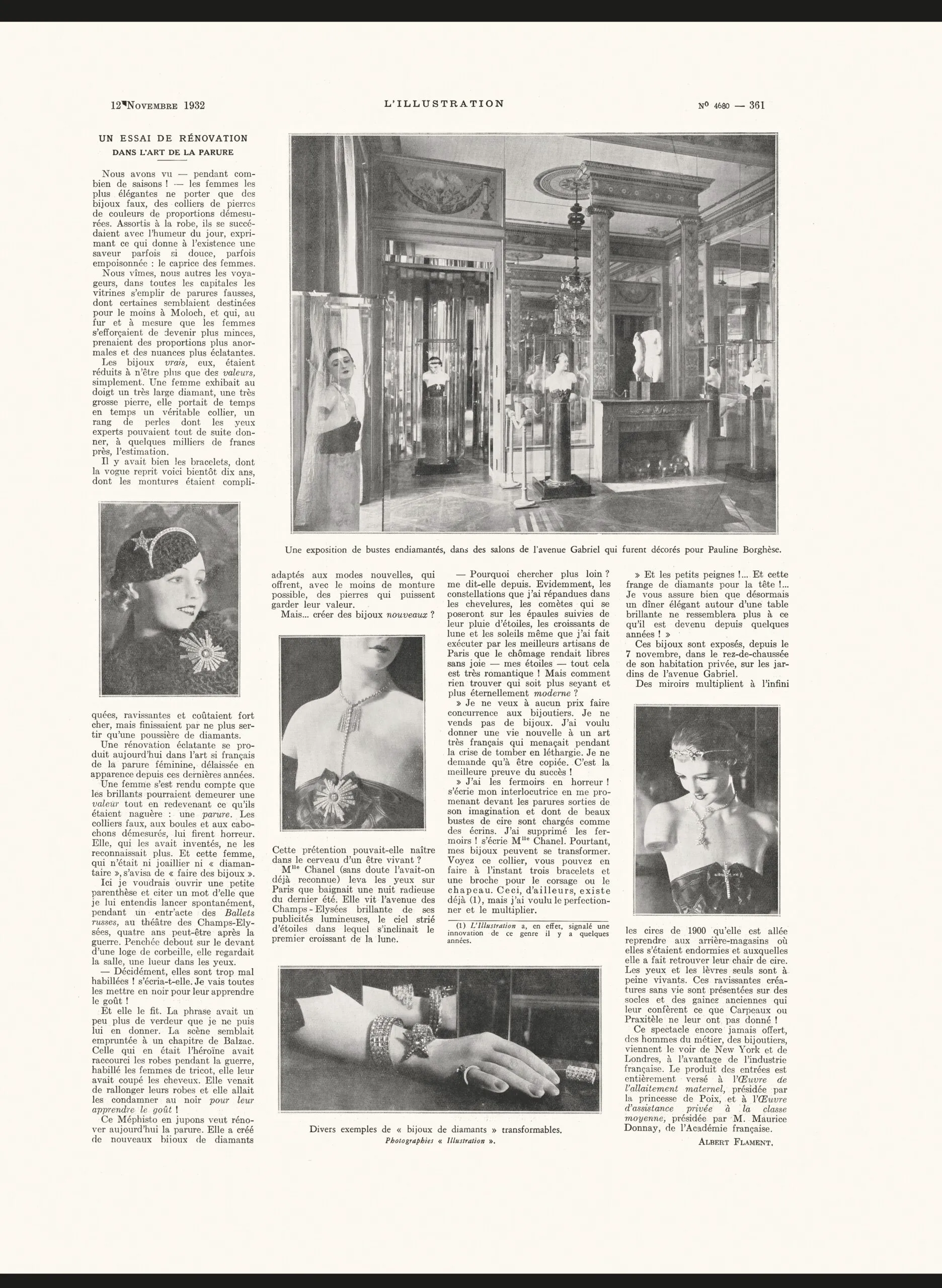 Coco Chanel, femeia care „devora diamante”. Povestea singurei colecții de bijuterii care a scandalizat Parisul