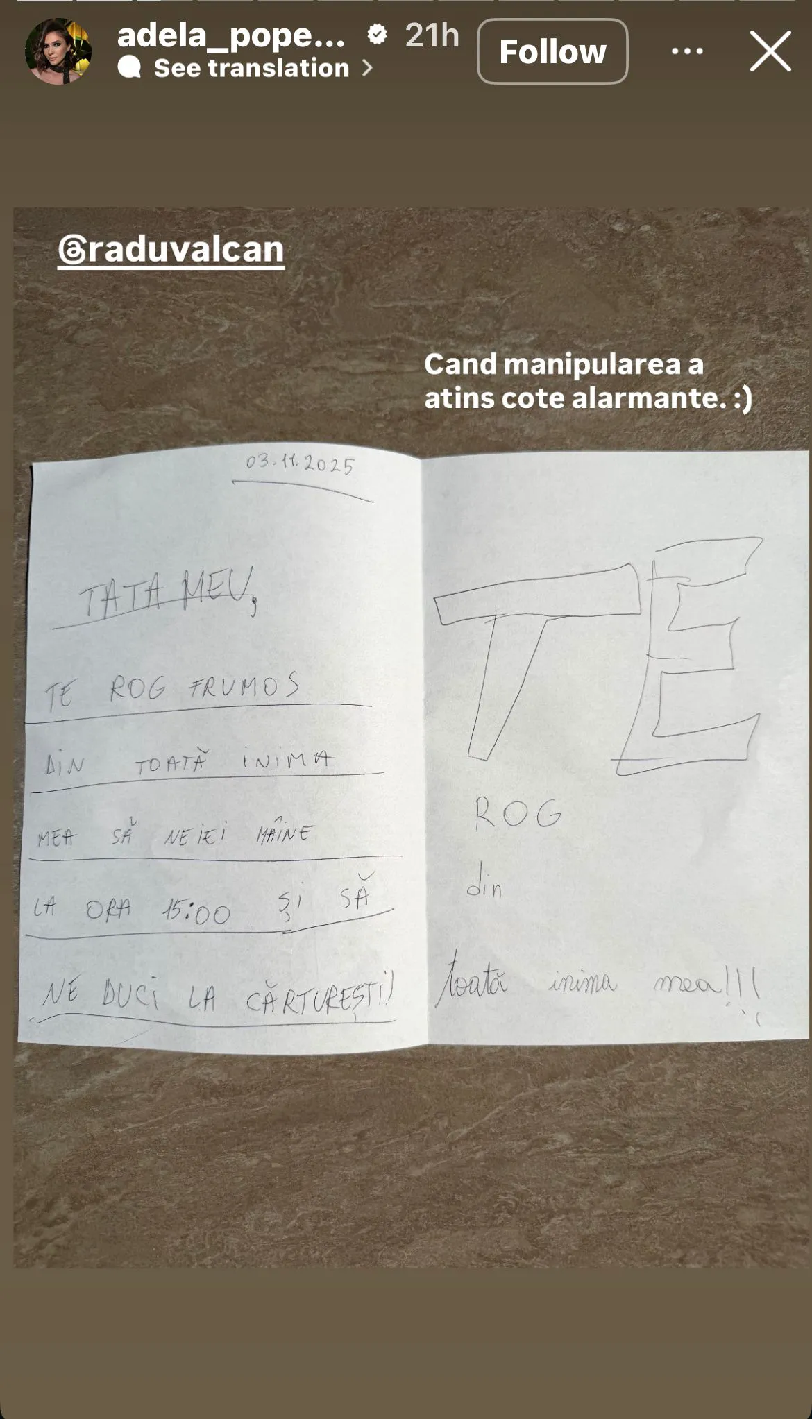 Copiii lui Radu Vâlcan au învățat șantajul emoțional. Adela Popescu i-a dat de gol