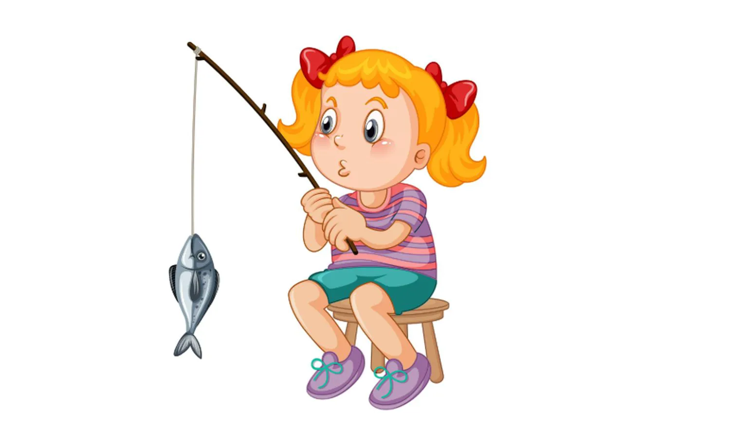 Două blonde la pescuit. Una dintre ele prinde un pește. Leșini de râs ce urmează