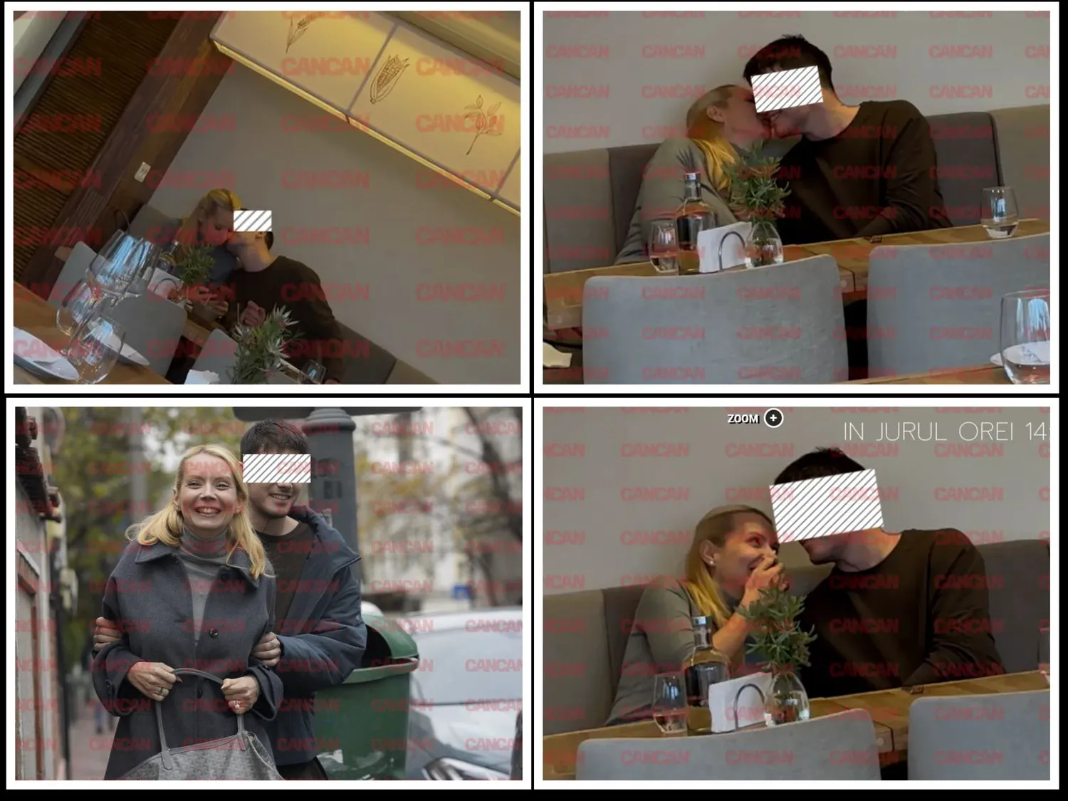 Daciana Sârbu, pozată în timp ce se săruta pasional cu iubițelul tinerel. Nici Gerovitalul nu are așa efecte asupra unei femei