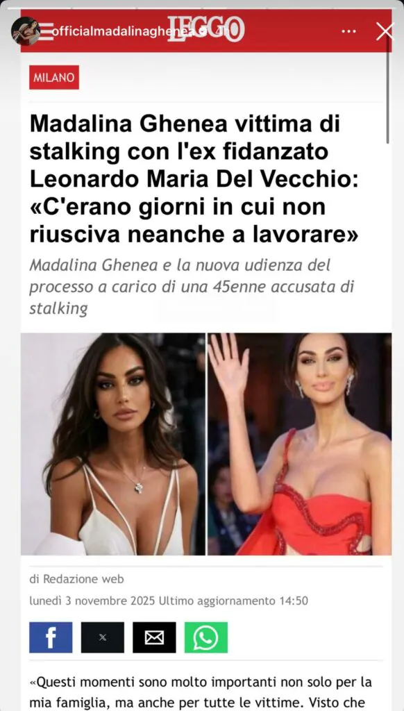 Adevărul despre relația Mădălinei Ghenea cu milionarul Leonardo Del Vecchio, boss-ul Ray-Ban: „Mă simt binecuvântată să am un bărbat ca tine”