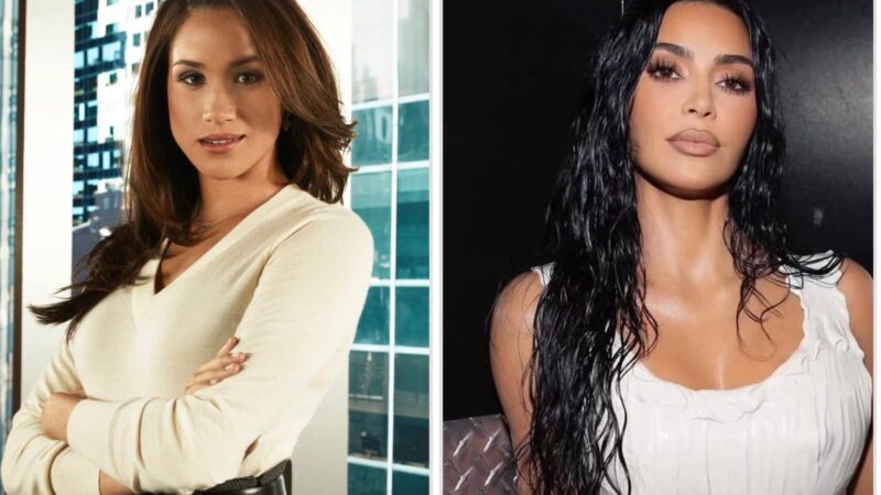 Kim Kardashian i-a dat cea mai mare lovitură lui Meghan Markle. Gestul vedetei spune multe