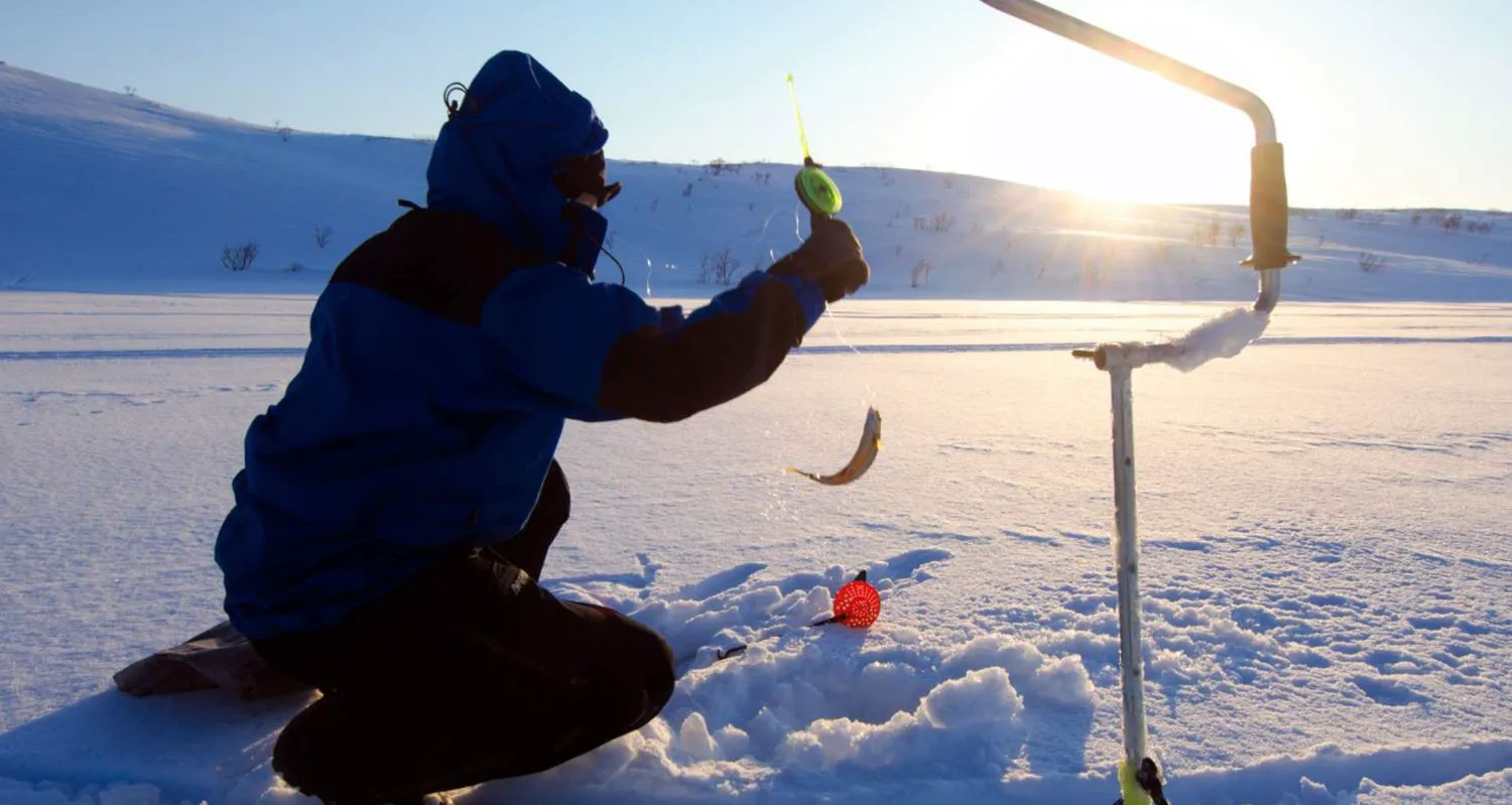 Bulă se duce la pescuit la copcă. Începe să spargă gheața, când aude o voce de sus…