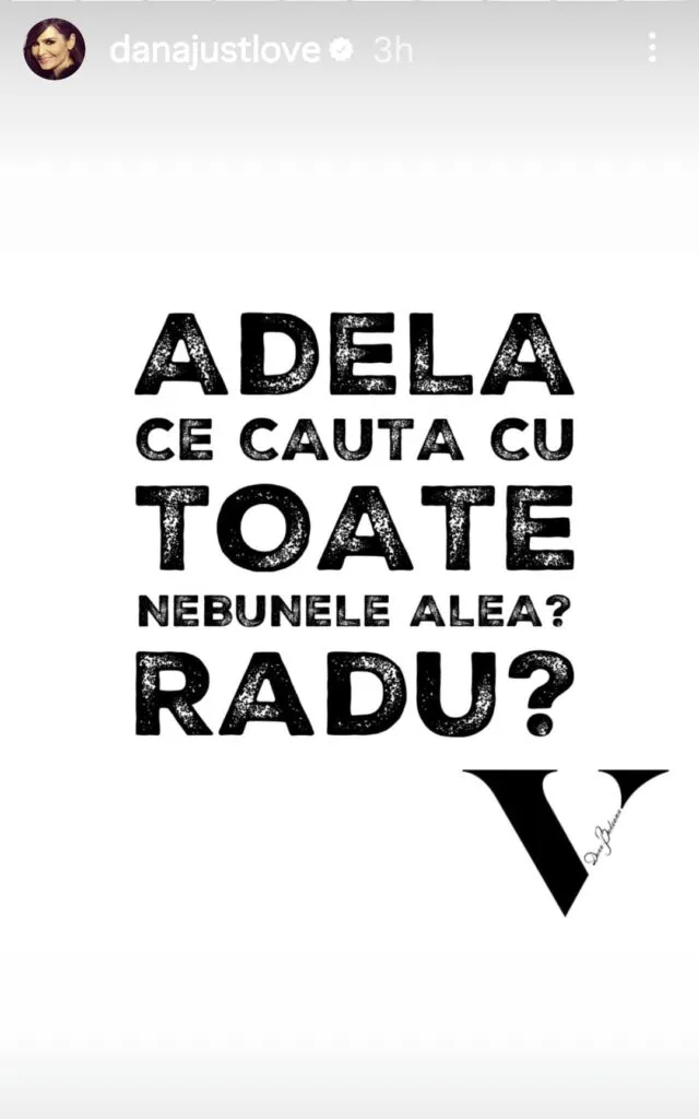 Cât de multe își permite Dana Budeanu cu Radu Vâlcan. Lucrurile au fost spuse public