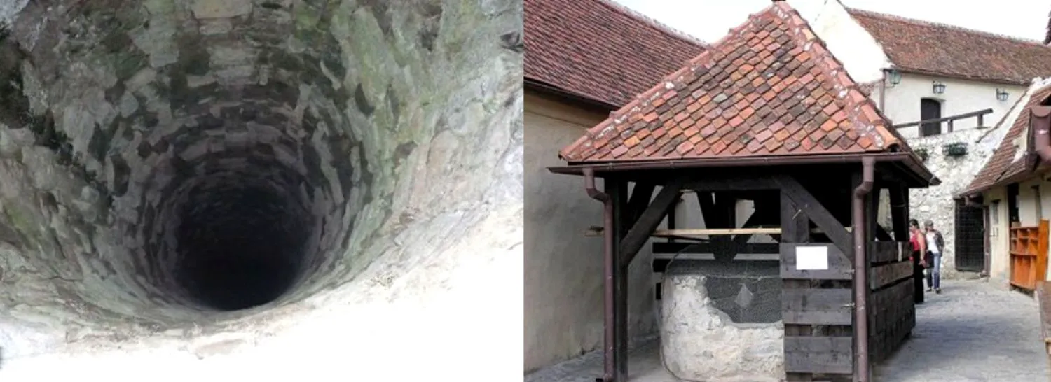 Secretul supraviețuirii Cetății Râșnov a fost o fântână săpată de meșteri timp de 17 ani cu ciocanul și dalta