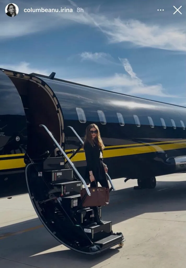 Mr. Pink i-a pus lumea la picioare Irinei Columbeanu. Tatăl vitreg are grijă să o scalde în lux – Imagini uluitoare