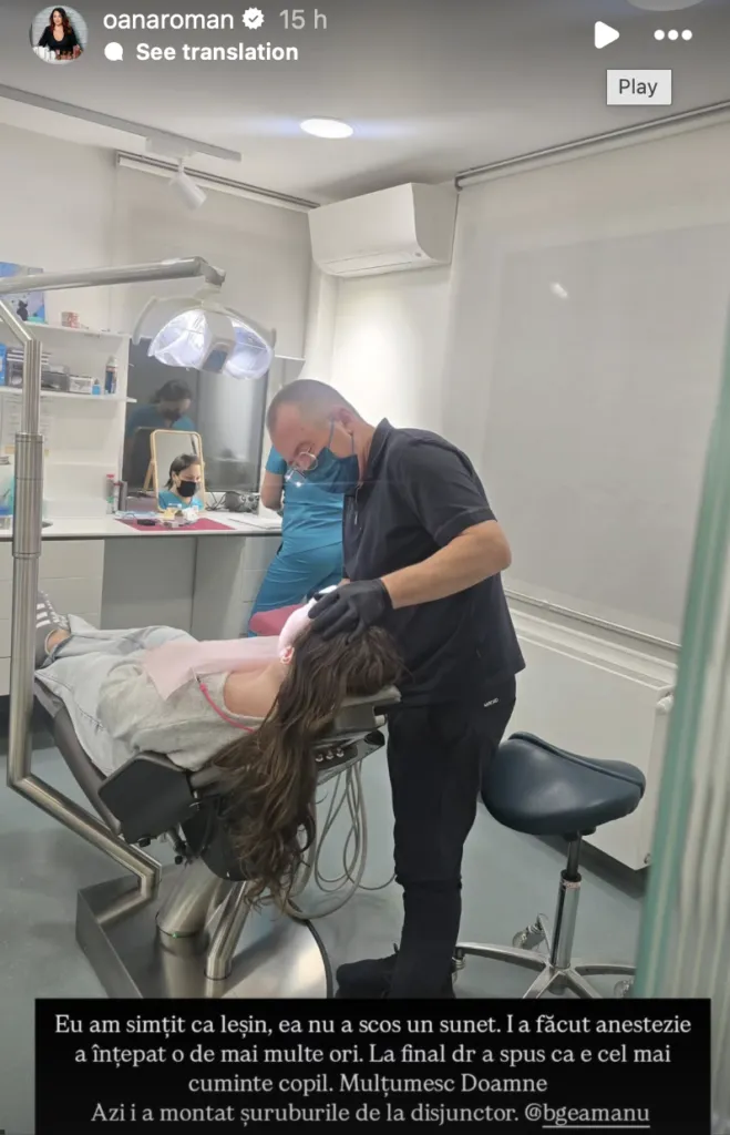 Oana Roman, îngrozită de ce îi fac medicii Isabelei: „Am simțit că leșin”