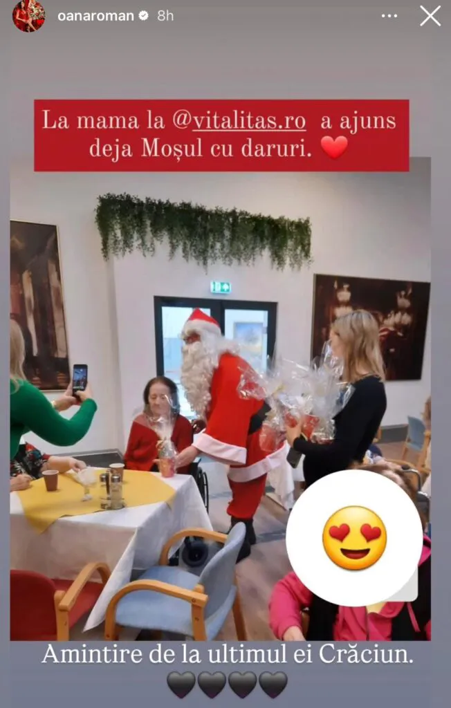 Oana Roman, copleșită înainte de Crăciun: „Mi-e dor să mă învelească mama seara”