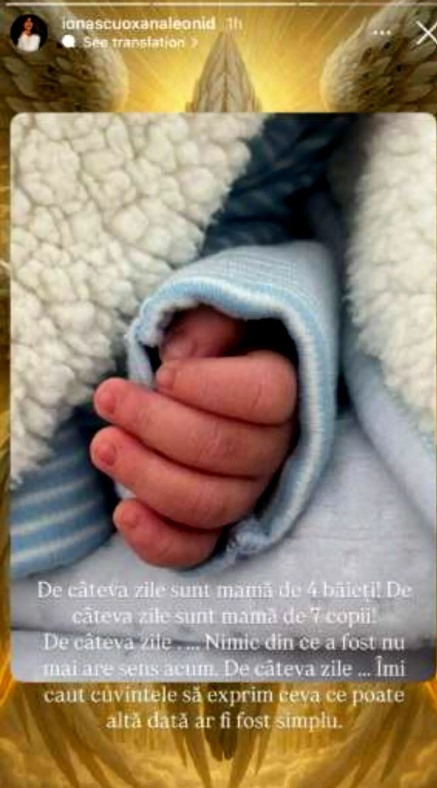 I-a născut al șaptelea copil, după un scandal mediatic cu amanta. Cezar Ionașcu trece la scutece