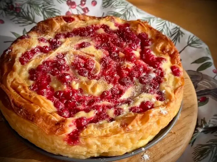 Cea mai simplă plăcintă de Crăciun