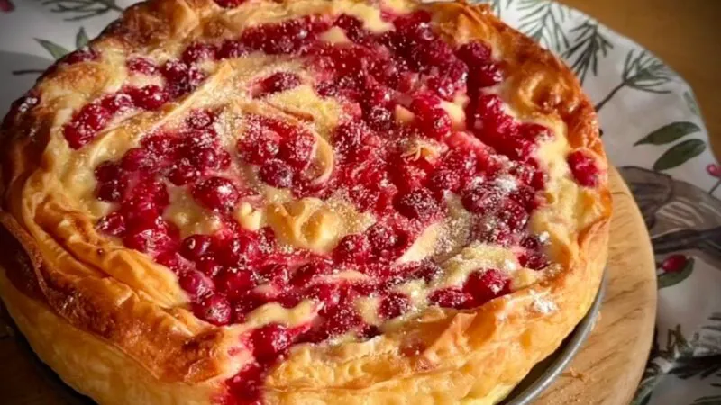 Cea mai simplă plăcintă de Crăciun