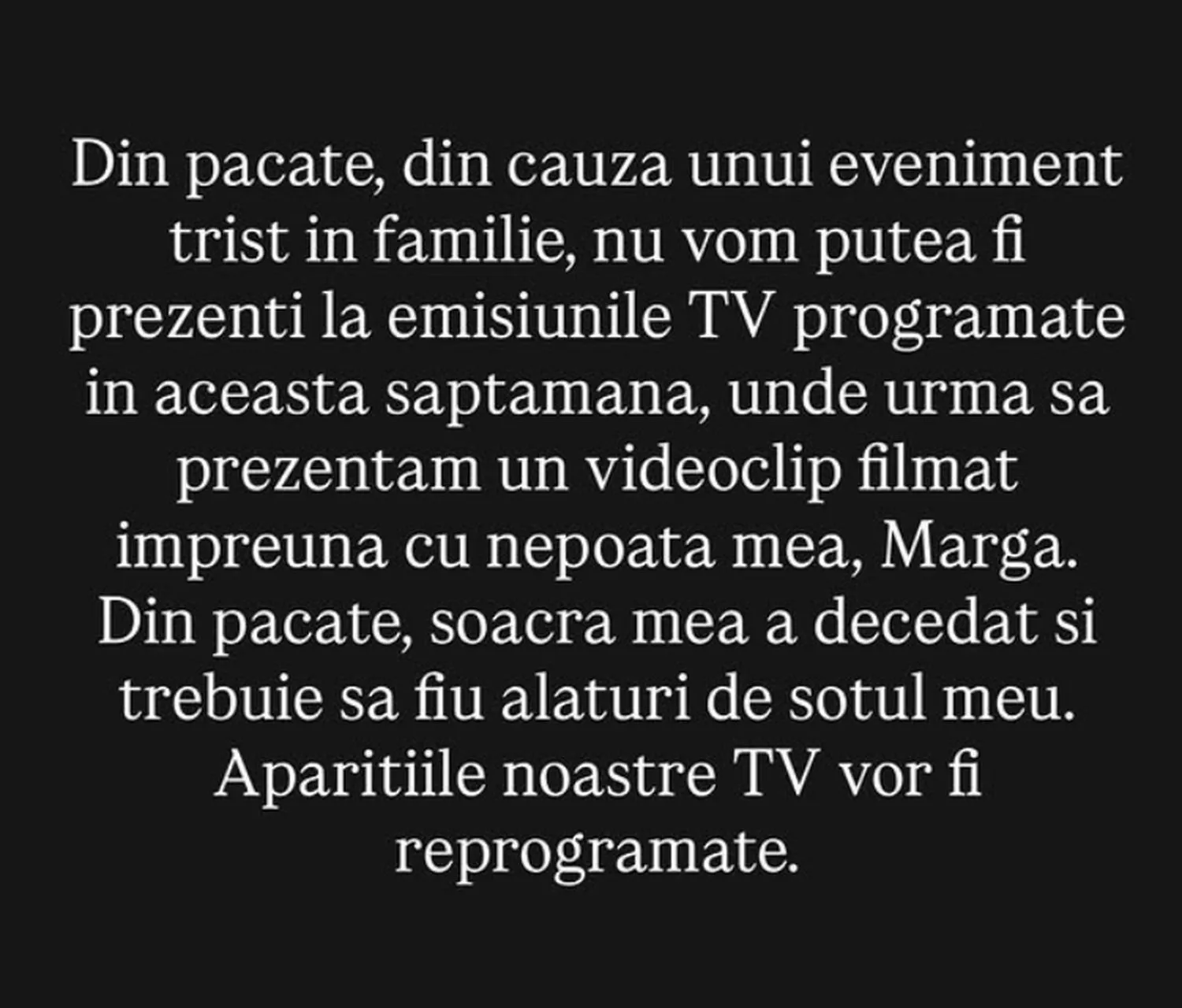 Ioniță de la Clejani recunoaște că a bătut-o pe Viorica. Artista nu l-a lăsat singur în cel mai greu moment al vieții
