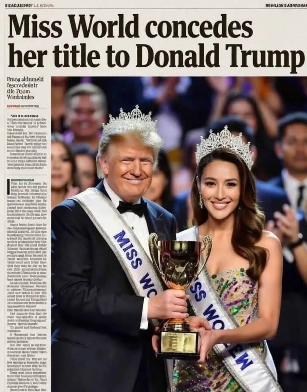 Cum râde „planeta-online” de Donald Trump după ce a primit ultimul cadou